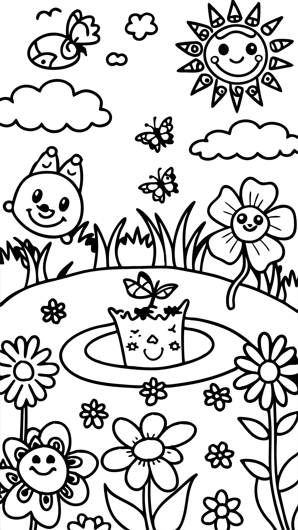 coloring page online free